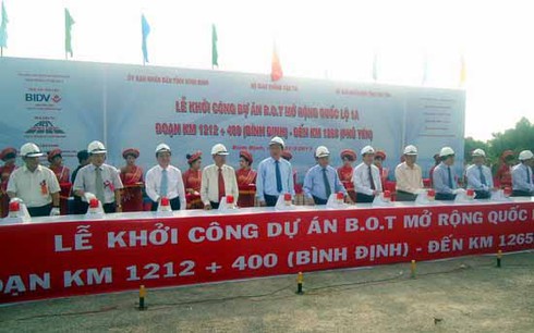 Khởi công nhiều công trình lớn tại Bình Định - ảnh 1