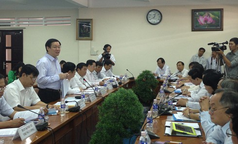 Ông Vương Đình Huệ làm việc với các trường ĐH tại Cần Thơ - ảnh 1