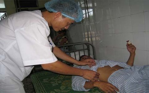 Ông Quang may mắn thoát chết.