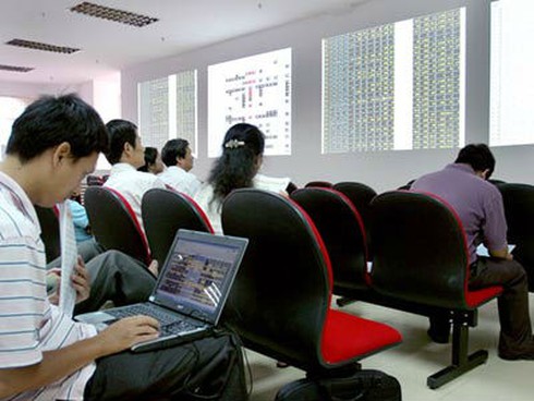 Cổ phiếu ngân hàng nhỏ rớt giá - ảnh 1