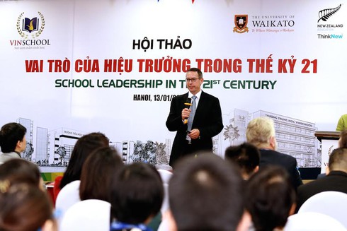 Vinschool tổ chức hội thảo vai trò hiệu trưởng trong thế kỷ 21 - ảnh 1