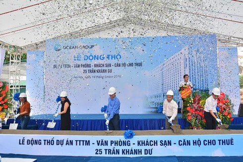OceanGroup động thổ Tổ hợp Dự án tại Hà Nội - ảnh 1