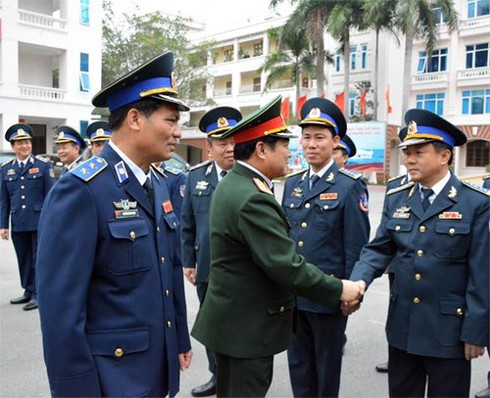 Bộ trưởng Bộ Quốc phòng thăm, kiểm tra, chúc tết Bộ Tư lệnh Cảnh sát biển - ảnh 1