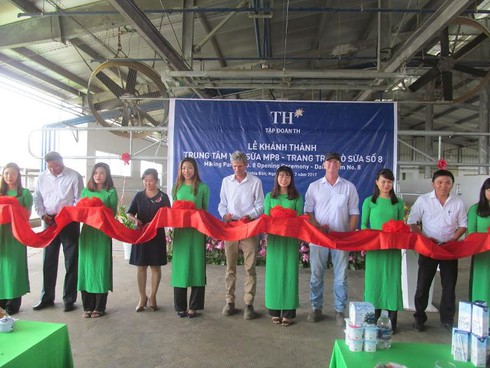 Tập đoàn TH khánh thành trung tâm vắt sữa trại bò sữa số 8 - ảnh 2
