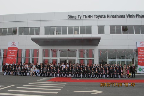 Toyota Hiroshima Vĩnh Phúc chính thức hoạt động - ảnh 1