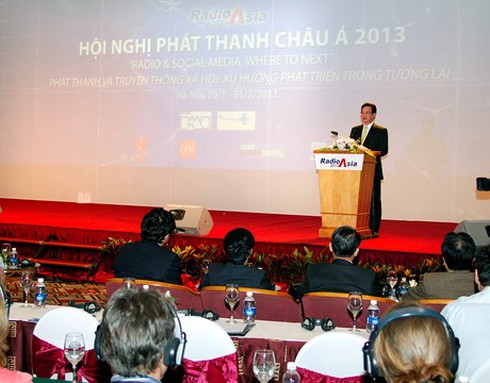 Khai mạc Hội nghị Phát thanh Châu Á 2013 - ảnh 1