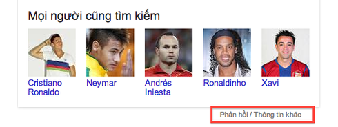 Google phản hồi thông tin