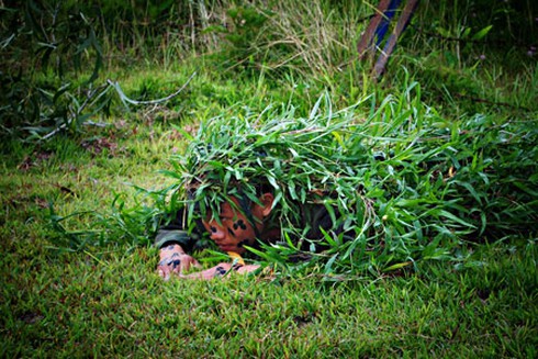 Xem đặc công Quân khu 9 vượt qua bài huấn luyện nguy hiểm - ảnh 4