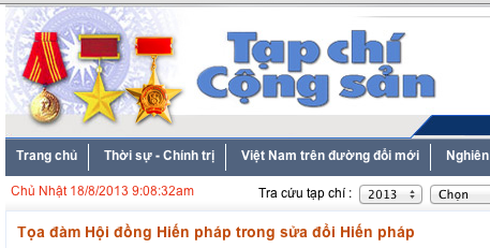 Tạp chí Cộng sản vào danh mục báo chí công ích - ảnh 1