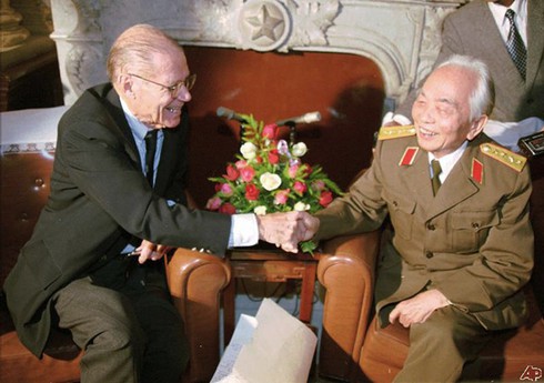 Dai tuong Vo Nguyen Giap trong long nguoi dan yeu chuong hoa binh the gioi