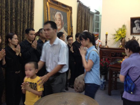 Dòng người tiếc thương Đại tướng Võ Nguyên Giáp - ảnh 43