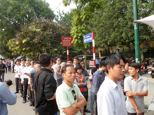 Dòng người tiếc thương Đại tướng Võ Nguyên Giáp - ảnh 27