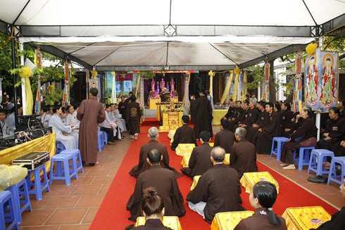 Đại lễ cầu siêu Đại tướng Võ Nguyên Giáp tại chùa Vân Hồ - ảnh 7