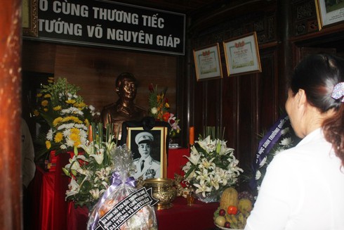 Tang lễ Đại tướng Võ Nguyên Giáp: Nước mắt ở Lệ Thủy - ảnh 1