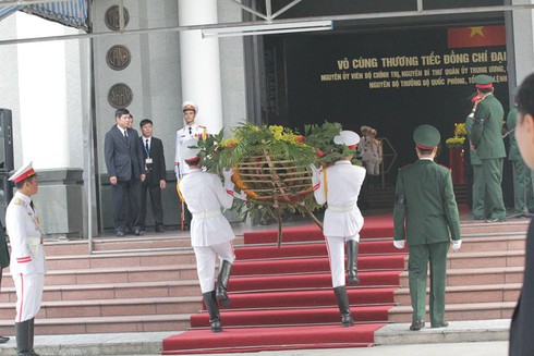 Tường thuật trực tiếp lễ Quốc tang Đại tướng Võ Nguyên Giáp sáng 12/10. - ảnh 23