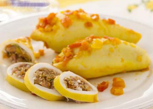 Vàng thơm mực chiên trứng - ảnh 1