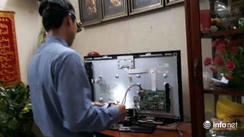 Hà Nội: Ti vi, điều hoà đột ngột cháy cả loạt chưa rõ nguyên nhân - ảnh 3