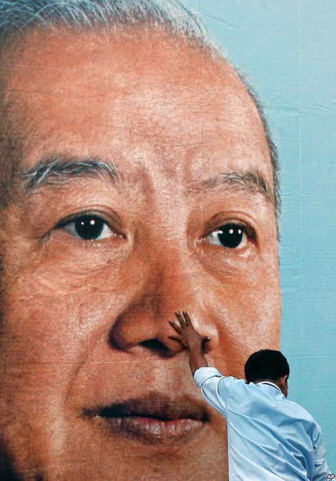 Những hình ảnh đáng nhớ của Quốc vương Sihanouk - ảnh 11