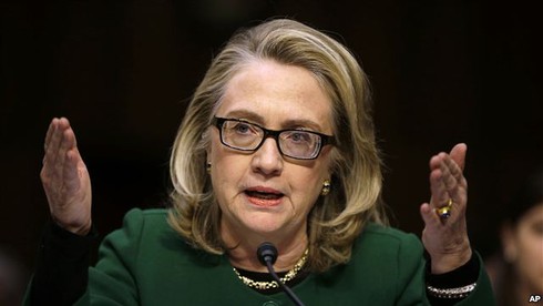 Hillary Clinton đến Capitol lần cuối - ảnh 1
