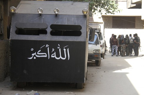 Những vũ khí tự chế khó tin của quân nổi dậy Syria - ảnh 21