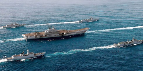 Trung Quốc lại đưa tàu ra Biển Đông tập trận - ảnh 1