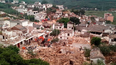 367 người chết trong trận động đất ở Vân Nam, Trung Quốc - ảnh 1