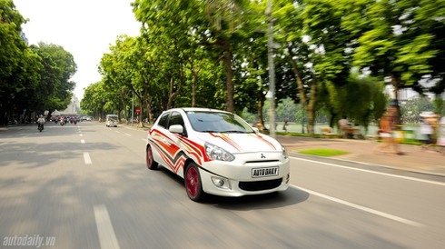 Mitsubishi Mirage CVT – Xe nhỏ, cá tính dành cho đô thị - ảnh 32