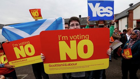 Khảo sát ‘Scotland độc lập’: Phiếu ‘không’ nhiều hơn phiếu ‘có’ - ảnh 1