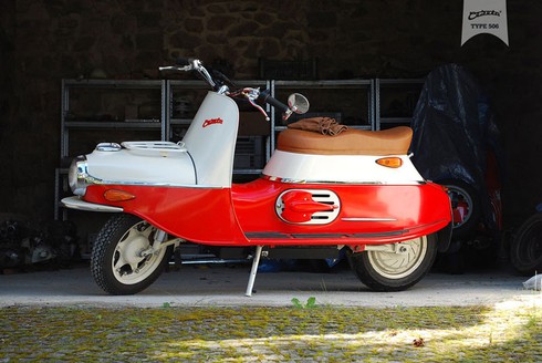 Čezeta Type 506: Xe cổ quái dành cho người thích nổi bật - ảnh 8