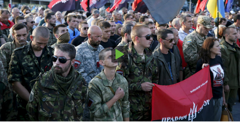 Ukraine: Maidan lại dậy sóng biểu tình, Right Sector đòi trưng cầu dân ý - ảnh 1