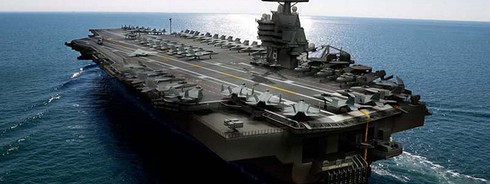 Video quá trình chế tạo siêu tàu sân bay lớp Gerald R. Ford - ảnh 1