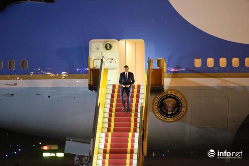 Tổng thống Barack Obama đã đến Việt Nam - ảnh 3