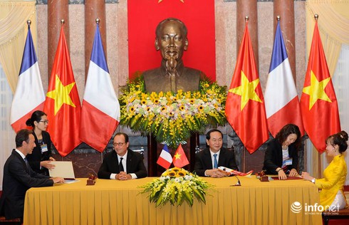 Việt Nam - Pháp ký kết 16 văn kiện hợp tác quan trọng - ảnh 1