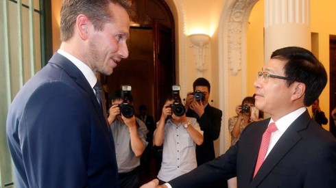 Việt Nam hoan nghênh Đan Mạch sớm cùng ASEAN triển khai hợp tác an ninh biển - ảnh 1