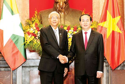 Việt Nam - Myanmar cam kết duy trì và thúc đẩy hòa bình ở Biển Đông - ảnh 1