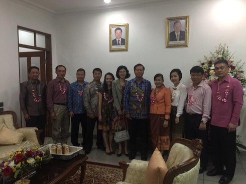 Việt Nam chung vui Tết cổ truyền Bun Pi May của Lào tại Jakarta - ảnh 1