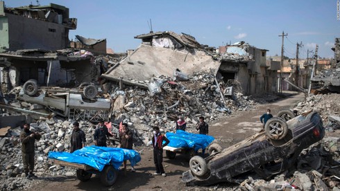 150.000 lá chắn sống và quyết tâm cố thủ điên cuồng của IS ở Mosul - ảnh 1
