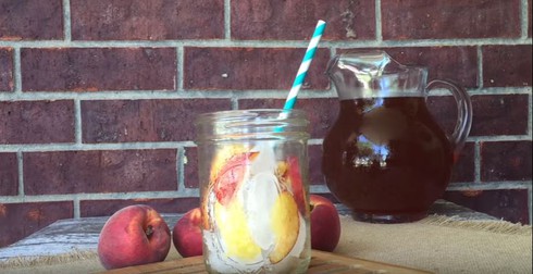 Cách làm, cách pha trà đào tươi ngon cho mùa hè - ảnh 6