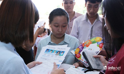 Đề Toán kì thi THPT Quốc gia: Thí sinh vui vẻ vì làm bài tốt - ảnh 10