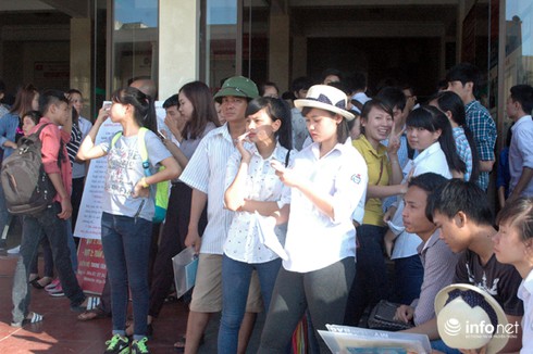 Đề Toán kì thi THPT Quốc gia: Thí sinh vui vẻ vì làm bài tốt - ảnh 11