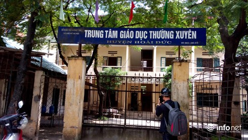 Tin thêm về vụ án mạng trên lớp học thuộc Trung tâm GDTX Hoài Đức - ảnh 1