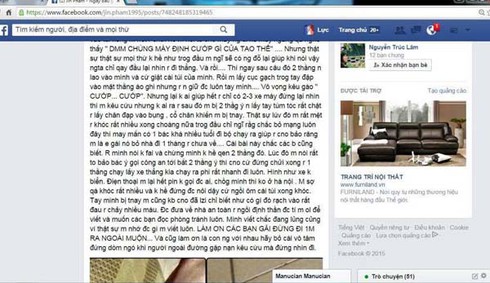 Thực hư chuyện cô gái bị đánh, cướp trong đêm ở Thủ đô - ảnh 1