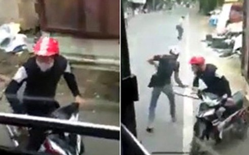 Bị người dân đuổi, hai