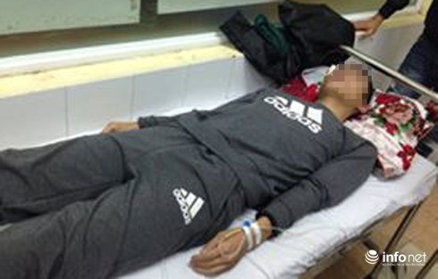 Hai thanh niên bị nhóm đối tượng hành hung cướp tài sản - ảnh 2