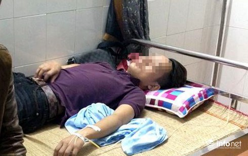 Hai thanh niên bị nhóm đối tượng hành hung cướp tài sản - ảnh 1