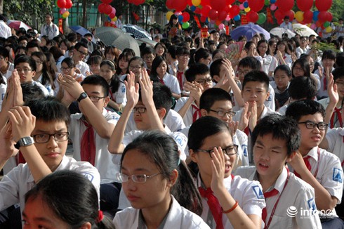 Hà Nội: Hơn 100.000 học sinh được tuyển vào lớp 6 năm 2016-2017 - ảnh 1