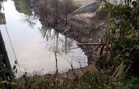 Nguyên nhân lửa bùng cháy từ mương nước ở Hải Dương - ảnh 1