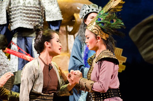 Dựng chèo kỷ niệm 2000 năm ngày sinh Hai Bà Trưng - ảnh 2