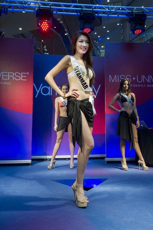 Trương Thị May vắng bóng nhiều show bên lề Hoa hậu Hoàn vũ - ảnh 5