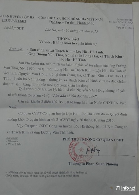 Bể đường dây xuất khẩu lao động “chui” sang Singapore, dân nghèo điêu đứng - ảnh 5